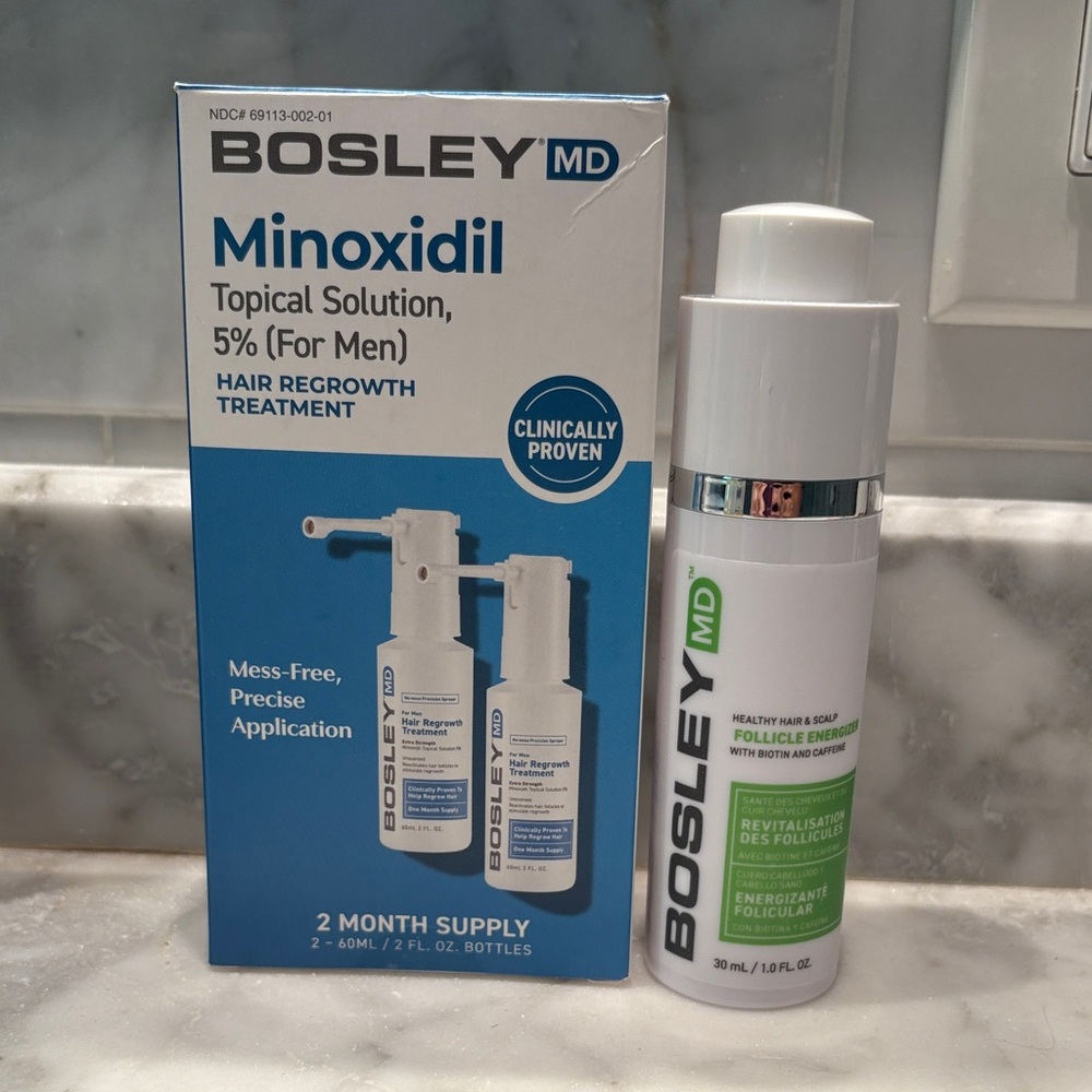 Minoxidil Topical Solution for Men - White
